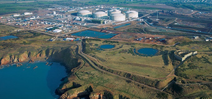 South Hook terminal in the UK