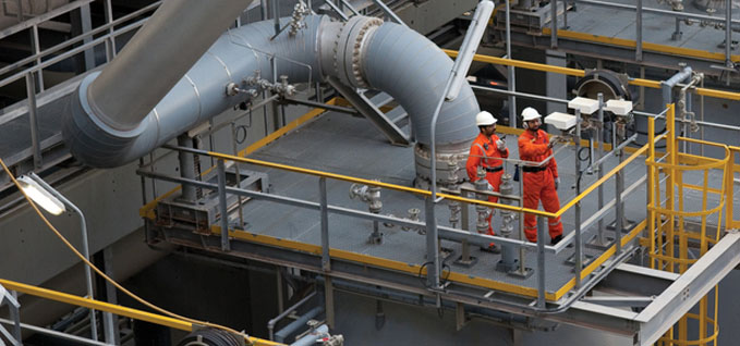 ExxonMobil extracting natural gas