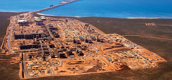 Gorgon LNG project in Australia