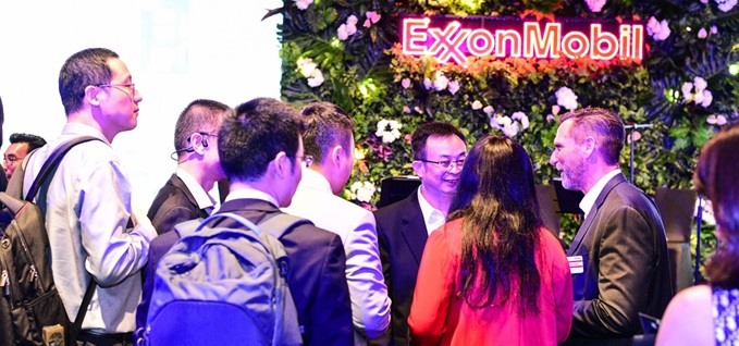 People talking at a Power Play event